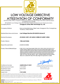 bevictor伟德耐高温电线CE证书