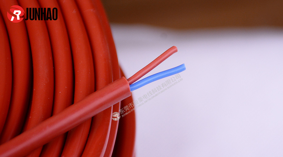 0.75平方硅橡胶绝缘护套线产品图